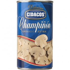 CIDACOS Champiñon laminado extra lata 180 grs